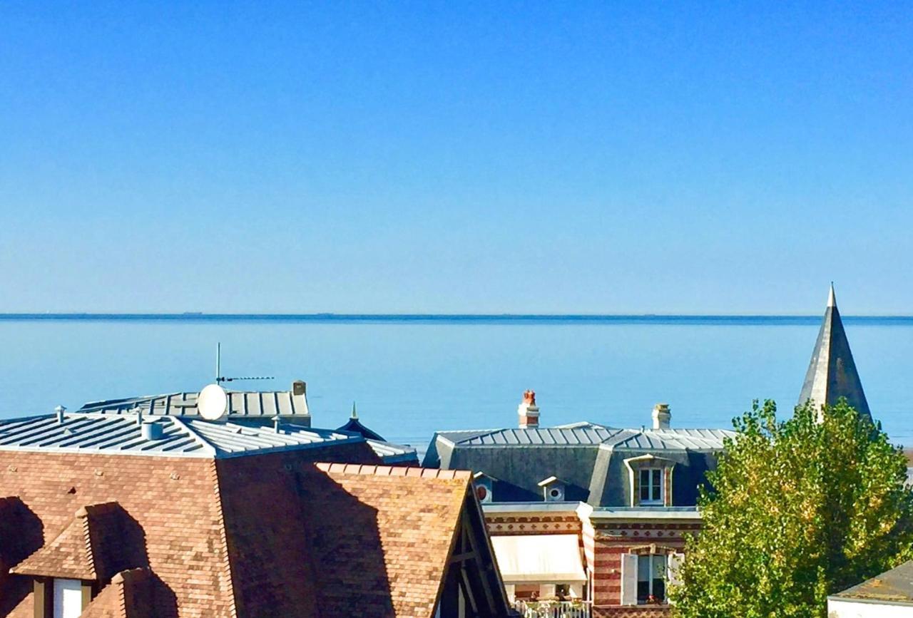 Vue Mer Panoramique Incroyable - Lesparisnormands - Centre Et Plage A 50M Villers-sur-Mer Exteriér fotografie